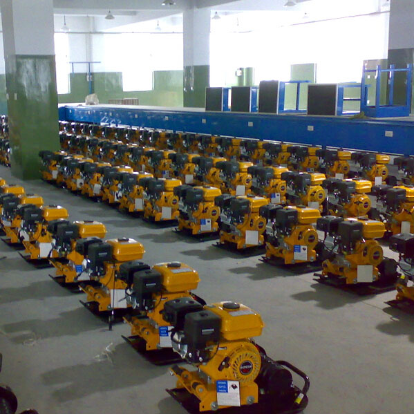 Plate compactor C-60 with Chinese gasoline engine for light construction machinery