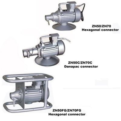 Electric concrete vibrator(Japan type) for concrete poker or for shaft for light construction machinery