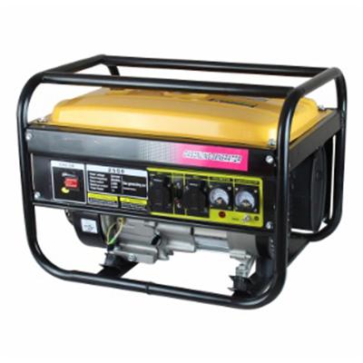 Hahamaster gasoline generator 2300W (HH2500 ) with hahamaster gasoline engine 6.5hp (168F) for light construction machinery